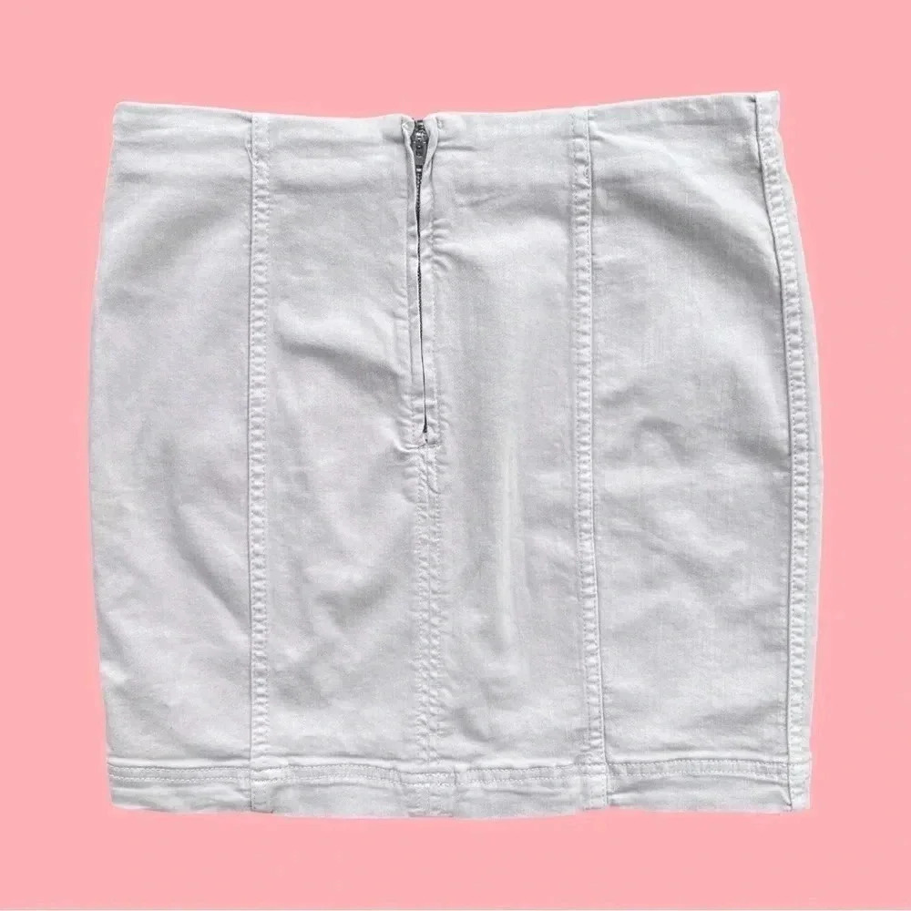 Free People Size 6 Light Pink Mini Skirt - Picture 2 of 5